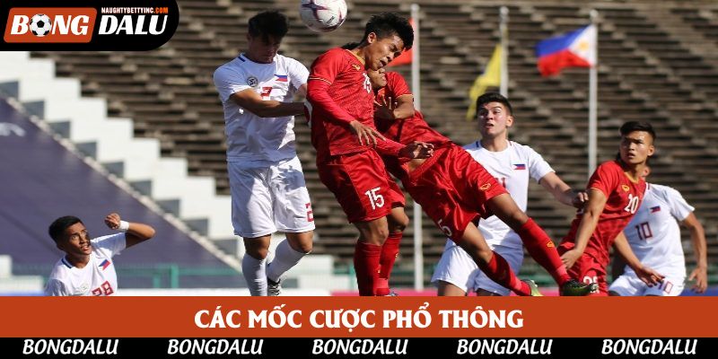 Nắm bắt các mốc cược phổ thông trên thị trường hiện nay